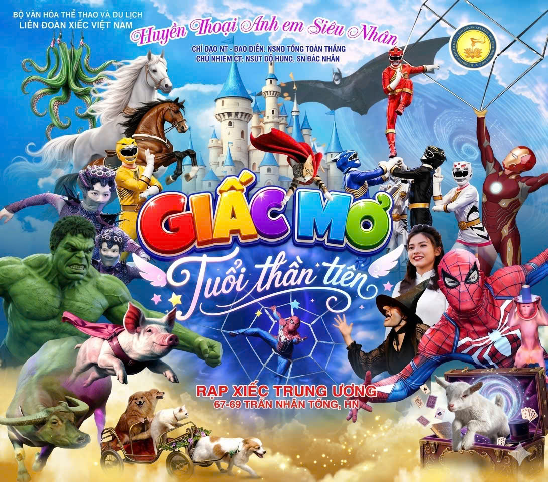gala xiếc thú 2026