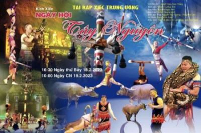 Vở Xiếc mới mang âm hưởng Tây Nguyên